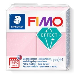 Staedtler Fimo Effect Polimer Kil 206 Rose Quartz (Mücevher Renkleri) - 1