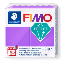 Staedtler Fimo Effect Polimer Kil 604 Purple (Transparan) - 1