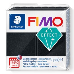 Staedtler Fimo Effect Polimer Kil 907 Sedefli Siyah - 1