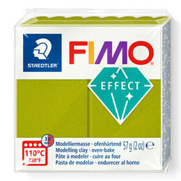 Staedtler Fimo Effect Polimer Kil T51 Metallic Green - 1