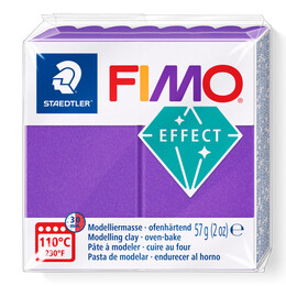 Staedtler Fimo Effect Polimer Kil T61 Metallic Lilac - 1