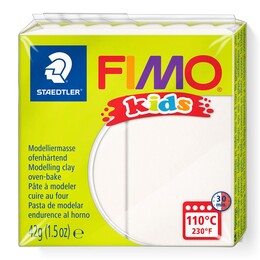 Staedtler Fimo Kids Yumuşak Polimer Kil 0 White - 1