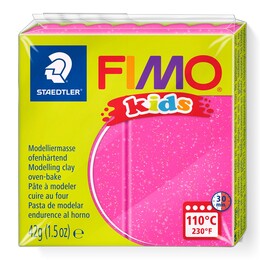 Staedtler Fimo Kids Yumuşak Polimer Kil 262 Yaldızlı Fuşya - 1