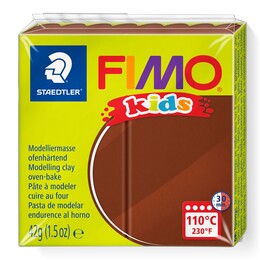 Staedtler Fimo Kids Yumuşak Polimer Kil 7 Brown - 1