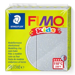 Staedtler Fimo Kids Yumuşak Polimer Kil 812 Yaldızlı Gri - 1