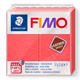 Staedtler Fimo Leather (Deri) Effect Polimer Kil 249 Karpuz - 1