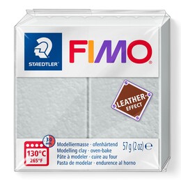 Staedtler Fimo Leather (Deri) Effect Polimer Kil 809 Güvercin Gri - 1