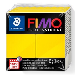 Staedtler Fimo Professional Polimer Kil 85 gr. 100 Saf Sarı - 1