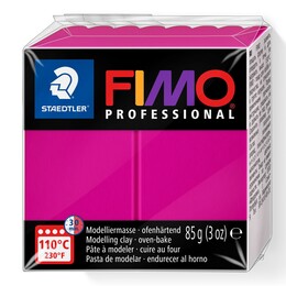 Staedtler Fimo Professional Polimer Kil 85 gr. 210 Saf Magenta - 1