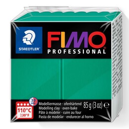 Staedtler Fimo Professional Polimer Kil 85 gr. 500 Saf Yeşil - 1