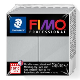 Staedtler Fimo Professional Polimer Kil 85 gr. 80 Yunus Grisi - 1