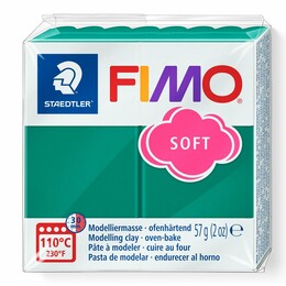 Staedtler Fimo Soft Polimer Kil 56 Emerald - 1