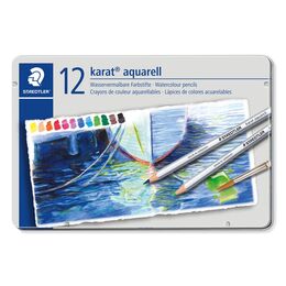 Staedtler Karat Aquarell Sulu Boya Kalemi Seti 12 Renk - 1