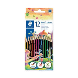 Staedtler Noris Color Kuru Boya 12 Renk (185 C12) - 1