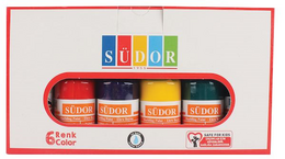 Südor Ebru Boyası Seti 6 Renk x 30 ml. Damlalıklı Şişe - 1