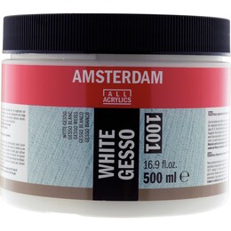 Talens Amsterdam 3001 White Beyaz Gesso 500 ml. - 1