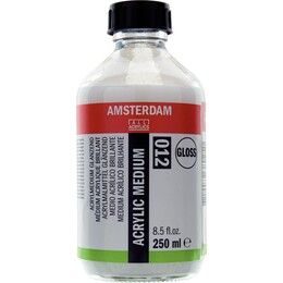 Talens Amsterdam Acrylic Medium Gloss 012 Parlak Akrilik Boya Medyumu 250 ml. - 1