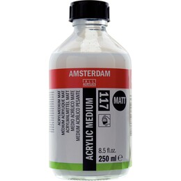 Talens Amsterdam Acrylic Medium Matt 117 Mat Akrilik Boya Medyumu 250 ml. - 1