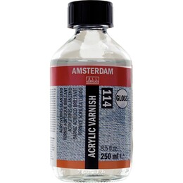 Talens Amsterdam Acrylic Varnish Gloss 114 Parlak Akrilik Boya Verniği 250 ml. - 1