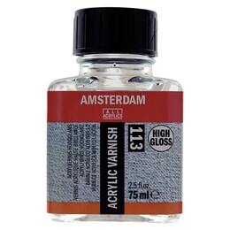 Talens Amsterdam Acrylic Varnish High Glossy 113 Çok Parlak Akrilik Boya Verniği 75 ml. - 1