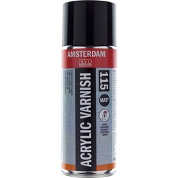 Talens Amsterdam Acrylic Varnish Matt 115 Akrilik Boya Verniği Mat 400 ml. Sprey - 1