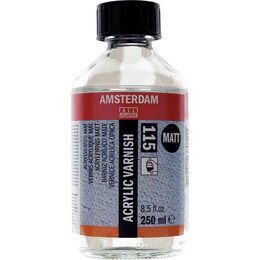 Talens Amsterdam Acrylic Varnish Matt 115 Mat Akrilik Boya Verniği 250 ml. - 1