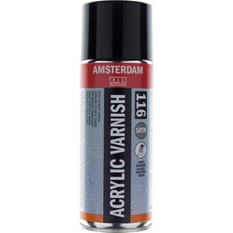 Talens Amsterdam Acrylic Varnish Saten 116 Parlak Akrilik Boya Verniği Saten 400 ml. Sprey - 1