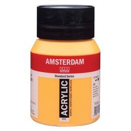 Talens Amsterdam Akrilik Boya 500 ml. 253 Gold Yellow - 1