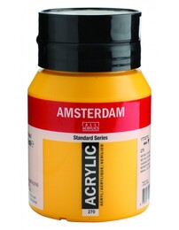 Talens Amsterdam Akrilik Boya 500 ml. 270 Azo Yellow Deep - 1