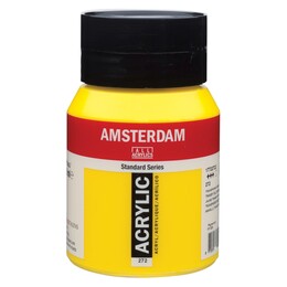 Talens Amsterdam Akrilik Boya 500 ml. 272 Transparent Yellow Medium - 1