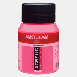 Talens Amsterdam Akrilik Boya 500 ml. 384 Reflex Rose - 1