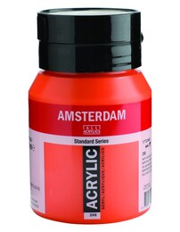 Talens Amsterdam Akrilik Boya 500 ml. 398 Naphtol Red Light - 1