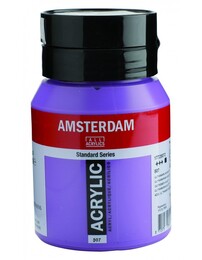 Talens Amsterdam Akrilik Boya 500 ml. 507 Ultramarine Violet - 1