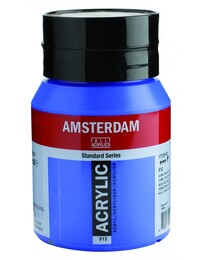 Talens Amsterdam Akrilik Boya 500 ml. 512 Cobalt Blue - 1