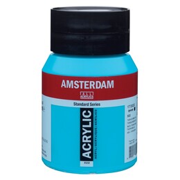 Talens Amsterdam Akrilik Boya 500 ml. 522 Turquoise Blue - 1