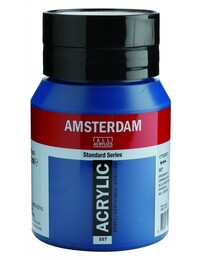 Talens Amsterdam Akrilik Boya 500 ml. 557 Greenish Blue - 1