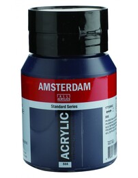 Talens Amsterdam Akrilik Boya 500 ml. 566 Prussian Blue - 1