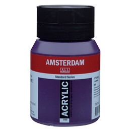 Talens Amsterdam Akrilik Boya 500 ml. 568 Permanent Blue Violet - 1