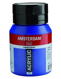 Talens Amsterdam Akrilik Boya 500 ml. 570 Phthalo Blue - 1