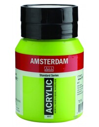 Talens Amsterdam Akrilik Boya 500 ml. 617 Yellowish Green - 1