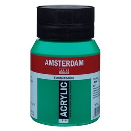 Talens Amsterdam Akrilik Boya 500 ml. 619 Permanent Green Deep - 1