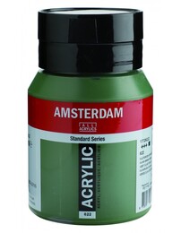 Talens Amsterdam Akrilik Boya 500 ml. 622 Olive Green Deep - 1