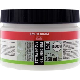 Talens Amsterdam Extra Heavy Gel Medium Gloss 021 Extra Kuvvetli Jel Medyum Parlak 250 ml. - 1