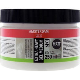 Talens Amsterdam Extra Heavy Gel Medium Matt 022 Extra Kuvvetli Jel Medyum Mat 250 ml. - 1