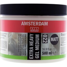 Talens Amsterdam Extra Heavy Gel Medium Matt 022 Extra Kuvvetli Jel Medyum Mat 500 ml. - 1