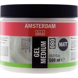 Talens Amsterdam Gel Medium Matt 080 Mat Jel Medyum 500 ml. - 1