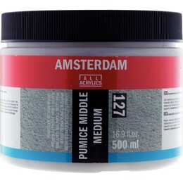 Talens Amsterdam Pumice Middle Medium 127 Süngertaşı Grenli Medyum 500 ml. - 1