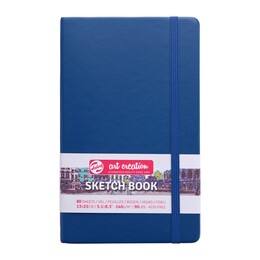 Talens Art Creation Sketchbook Sert Kapak Eskiz Çizim Defteri 140 gr. 13x21 cm. 80 yp. NAVY BLUE - 1