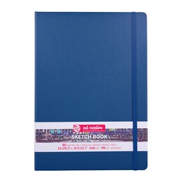 Talens Art Creation Sketchbook Sert Kapak Eskiz Çizim Defteri 140 gr. 21x30 cm. 80 yp. NAVY BLUE - 1