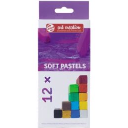 Talens Art Creation Soft Toz Pastel 12 Renk Karton Kutu (RT9029012M) - 1